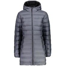 Пуховик CMP Woman Parka Fix Hood 3Z23076-U887 46 (38) серый зимний с капюшоном: Сезон Зима