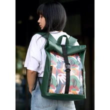 Женский рюкзак Sambag RollTop One зеленый (24208407): Пол Женский