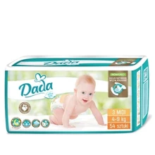 Подгузники Dada Extra soft 3 MIDI - 54 шт. / 4‑9 кг (обновленная упаковка): Тип Подгузники