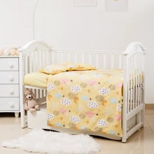 Сменная постель Twins Premium Glamour Clouds yellow, желтый (3 эл) (3064-PGNEWC-05): Тип постельный комплект