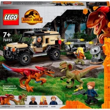 Конструктор LEGO Jurassic World Перевезення пірораптора та дилофозавру (76951): Серія Jurassic World