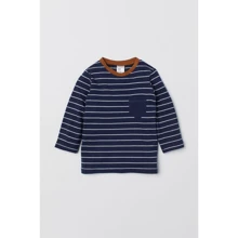 Лонгслив H&M 6961779 68 см темно-синий: Пол Мальчик