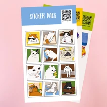 Стикерпак PAPAdesign Мемные коты: Производитель PAPAdesign