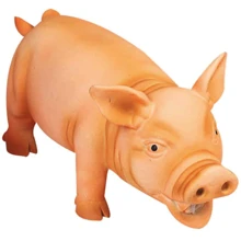 Игрушка для собак Flamingo Swine Orange поросенок хрюкающий латекс 22х10х10 см оранжевый (43004): Производитель Flamingo