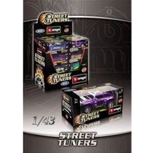 Bburago Street Tuners В диспенсері асорті (1:43) (18-31040): Виробник Bburago
