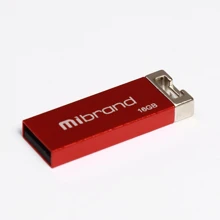USB-флешка Mibrand 16GB Сhameleon Red USB 2.0 (MI2.0/CH16U6R): Стандарт USB USB 2.0