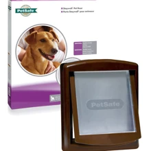 Дверца PetSafe Staywell Original для котов и собак средних пород до 18 кг коричневая 352х294 мм (40834): undefined undefined