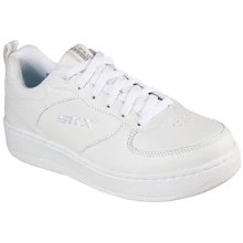 Кеди Skechers Sport Court 92 (149440 WHT) 36.5 білі натуральна шкіра демісезон: Матеріал верху Искусственная кожа, Натуральная кожа