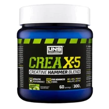 Креатин UNS Crea X-5 300g /60 servings/ Apple: Стать унісекс