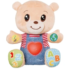 Мягкая развивающая игрушка Chicco Мишка Тедди (двуязычная) (07947.00.18): Возраст от 6-ти месяцев
