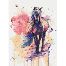 Картина за номерами Brushme Фантастичний кінь 40x50 см (BS108): Виробник Brushme