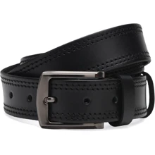 Чоловічий ремінь Borsa Leather чорний (Cv1gnn16-125): Стать Чоловік