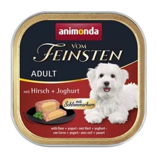 Влажный корм Vom Feinsten Adult with Deer + yogurt для собак с олениной и йогуртом 150 г (4017721823036): Тип Влажный корм