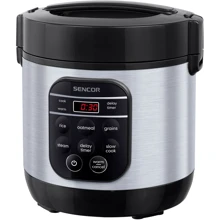 Рисоварка Sencor SRM 0650SS: Об'єм каструлі, л 0.6