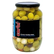 Оливки Corbi Coctel mediterraneo 835 г (WT2786): Вес нетто 835 г