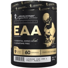 Амінокислота для спорту Kevin Levrone EAA /Essential Amino Acids/ 390 g /60 servings/ Fruit Punch: Смак Фруктовий пунш