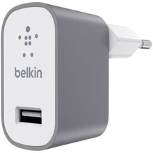 Зарядний пристрій Belkin USB Wall Charger Mixit Premium 2.4A Gray (F8M731vfGRY): Сила струму 2.4а і більш