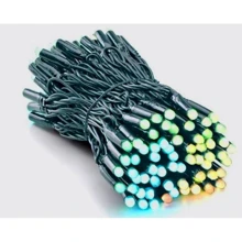 Гирлянда Smart LED Twinkly Pro Strings RGB 250 одинарная линия AWG22 IP65 зеленый: Тип Линейная