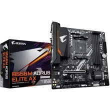 GIGABYTE B550M AORUS ELITE: Оперативная память 4xDDR4 4733 МГц, до 128 ГБ