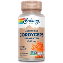 Solaray Org Grown Fermented Cordyceps Кордицепс 1000 мг 60 капсул: Форма выпуска Капсулы