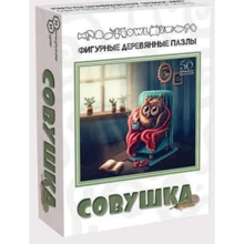 Нескучные игры Фигурный деревянный пазл Совушка: Производитель Нескучные игры