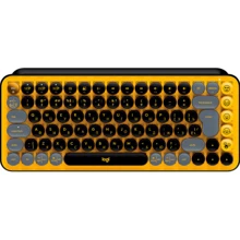 Клавіатура Logitech POP Keys Wireless Mechanical Keyboard Blast Yellow (920-010716): Підключення бездротове