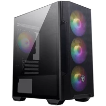 Корпус MSI MAG FORGE M100R: Форм-фактор материнской платы MicroATX/mini-ITX