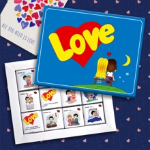 Шоколад Шоколадний набір SHOKOsmile "Love is" 60 г: Виробник SHOKOsmile
