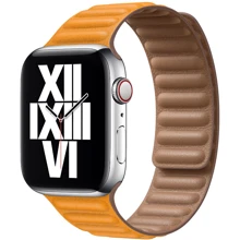 Аксесуар для Watch Apple Leather Link California Poppy Size S / M (MY9P2) for Apple Watch 42 / 44mm: Виробник Apple