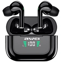 Навушники Awei T29P Black: Тип конструкції вакуумные