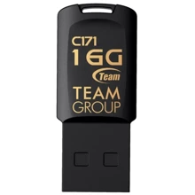 USB-флешка Team 16GB C171 USB 2.0 Black (TC17116GB01): Стандарт USB USB 2.0
