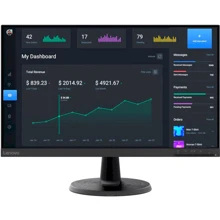 Монитор Lenovo C24-40 (63DCKAT6UA): Покрытие экрана матовое