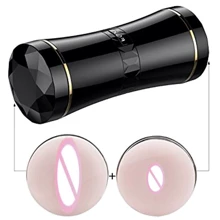 Мастурбатор с двумя входами FOX Masturbation Cup - Double Ends black, BS6300035: Для кого Для мужчин