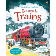 See inside: Trains: Виробник Usborne Publishing Ltd