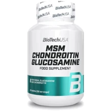 BiotechUSA MSM Chondroitin Glucosamine 60 tabs / 30 servings: Форма выпуска Таблетки