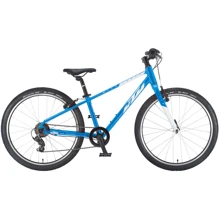 Велосипед KTM WILD CROSS 24" рама 35, синий (белый), 2022: Диаметр колес, дюймов 24