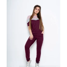 Спортивный костюм ISSA PLUS 10590 46 бордовый: Сезон Лето