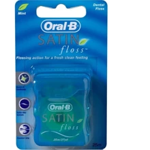 Oral-B Зубна нитка Satin Floss 25 м: Призначення Очищення