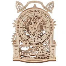 Механічний 3D пазл UGEARS Вінтажний будильник (70163): Вид наука и техника