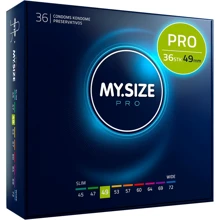 Презервативи My.Size Pro 49, 36 шт.: Тип Ультратонкі