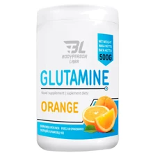 Аминокислота для спорта Bodyperson Labs Glutamine 500 g / 100 servings / Orange: Вкус Апельсин