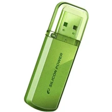 USB-флешка Silicon Power 16GB Helios 101 USB 2.0 Green (SP016GBUF2101V1N): Стандарт USB USB 2.0
