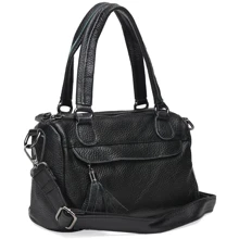Женская сумка саквояж Keizer черная (k14007-black): Пол Женский