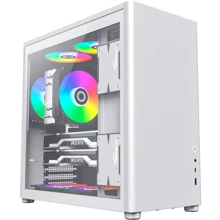 Корпус GameMax Spark Pro Full White: Форм-фактор материнской платы ATX/MicroATX/Mini-ITX