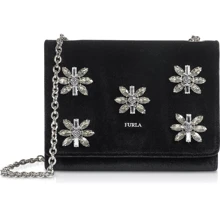 Женская сумка кросс боди Furla Viva Mini Pochette черная (1045832): Пол Женский