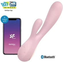 Смарт-вібратор кролик Satisfyer Mono Flex 11.5х3.5 см (рожевий): Для кого Для жінок