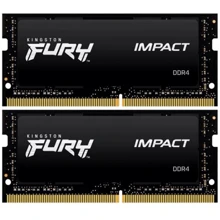 Kingston FURY 64 GB (2x32GB) SO-DIMM DDR4 3200 MHz Impact (KF432S20IBK2/64) Kingston FURY 64 GB (2x32GB) SO-DIMM DDR4 3200 MHz Impact (KF432S20IBK2/64)