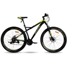 Велосипед Atlantic 2022' 29" Rekon NX A1NX-2949-BL L/19"/49см (0721) black/lime: Материал рамы Алюминий
