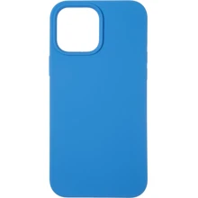Чехол для iPhone TPU Silicone Case Full Soft Marine Blue for iPhone 13 Pro Max: Цвет голубой