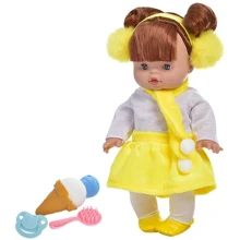 Кукла Limo Toy M 4735 I UA, 32 см, музыкальная с аксессуарами (Желтый): Возраст от 3 лет